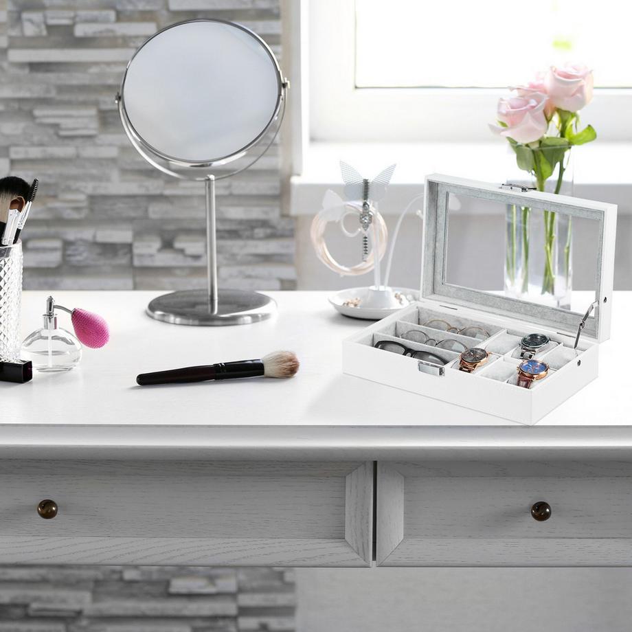 B2X  Schmuckaufbewahrung in Lederoptik 