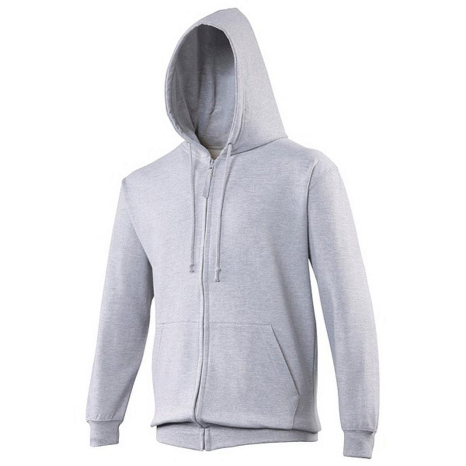 Sweatshirt à capuche et fermeture zippée