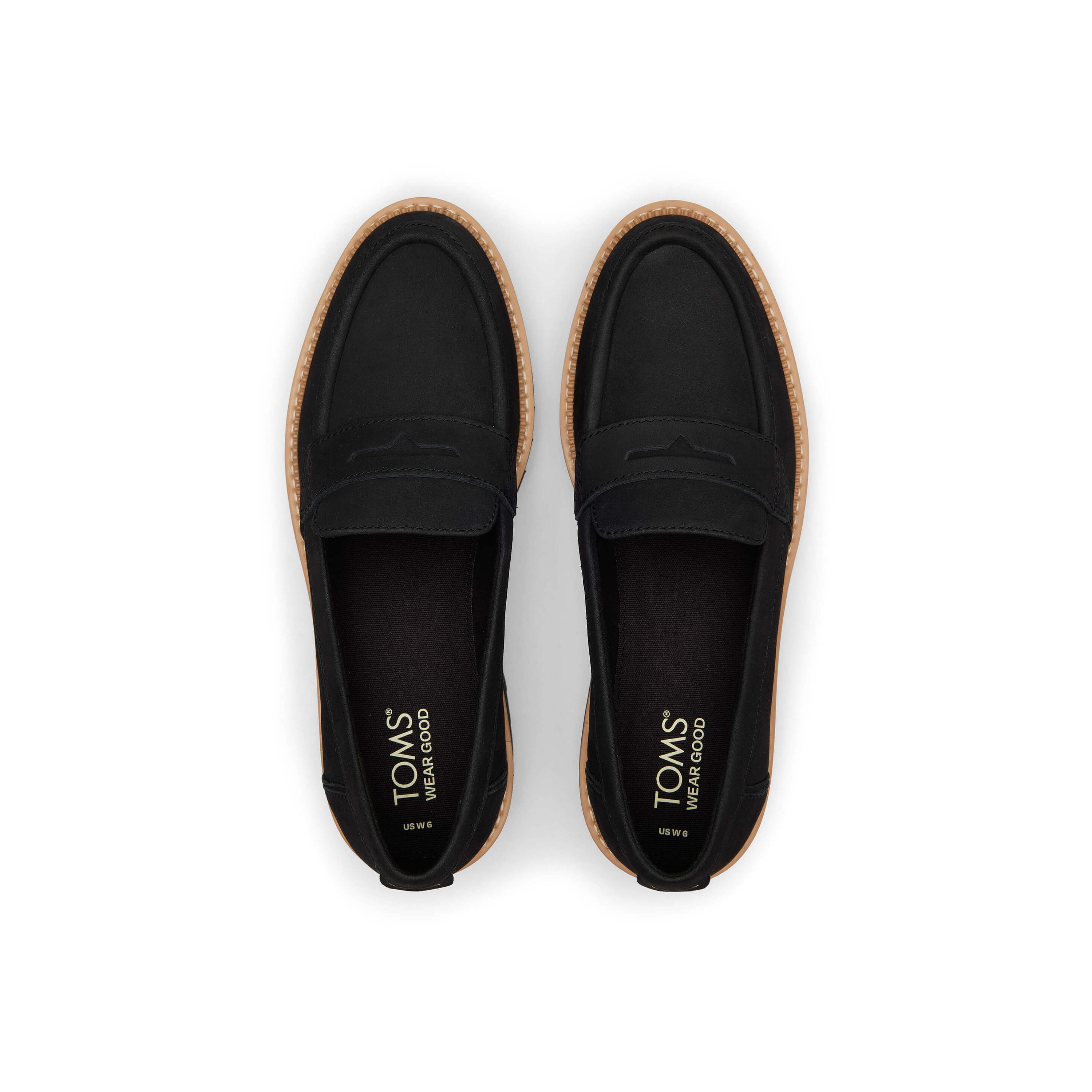 TOMS  mocassins en cuir   cara 