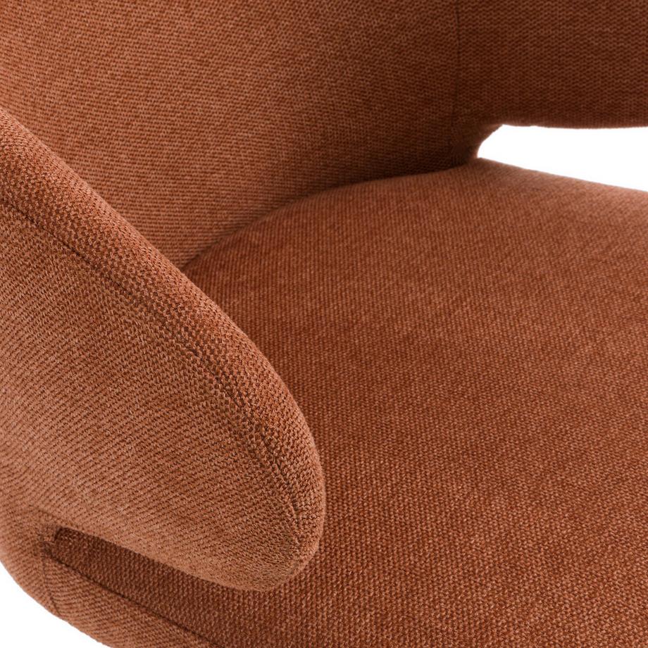 La Redoute Intérieurs Schreibtischsessel Elga mit Rollen  