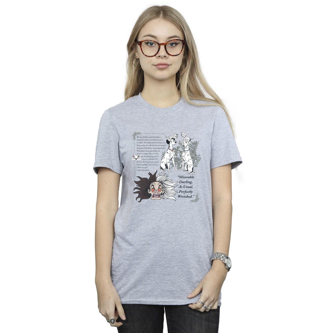 Disney  Tshirt DALMATIANS MISERABLE DARLING 