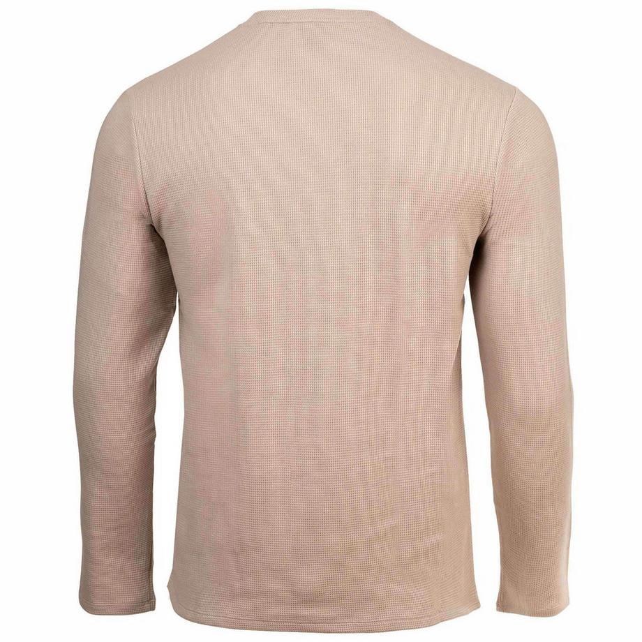 BOSS Waffle Longsleeve Pack de 1 Coupe Confortable  