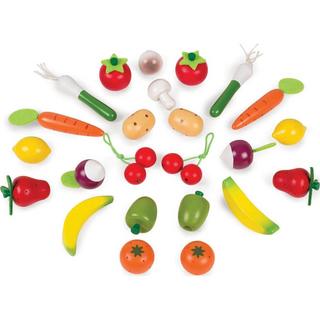 Janod  Panier de 24 Fruits et Légumes 