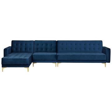 Ecksofa aus Samtstoff Modern ABERDEEN