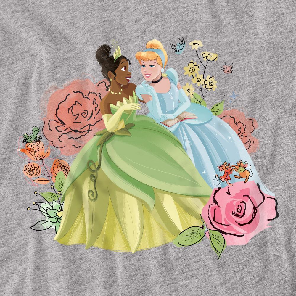 Disney PRINCESS In The Garden T-shirt a maniche lunghe  