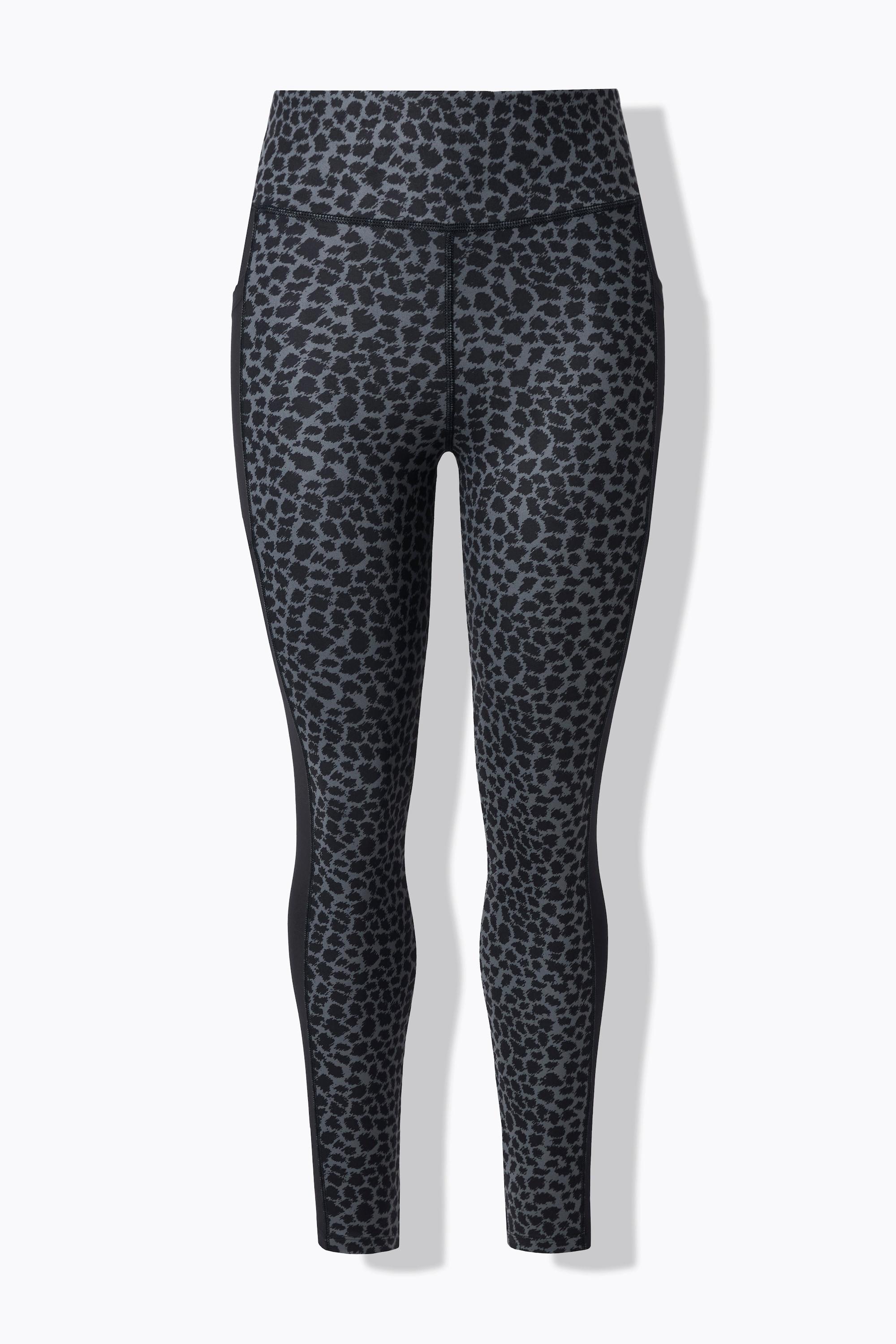 Ulla Popken Sport Leggings schnelltrocknend recycelt mit Taschen  