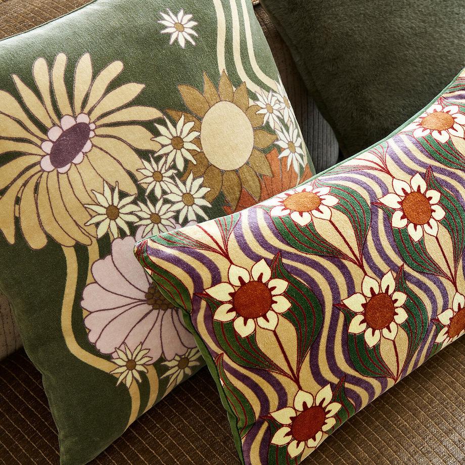 La Redoute Intérieurs Housse de Coussin Annie Velours 45x45 cm  