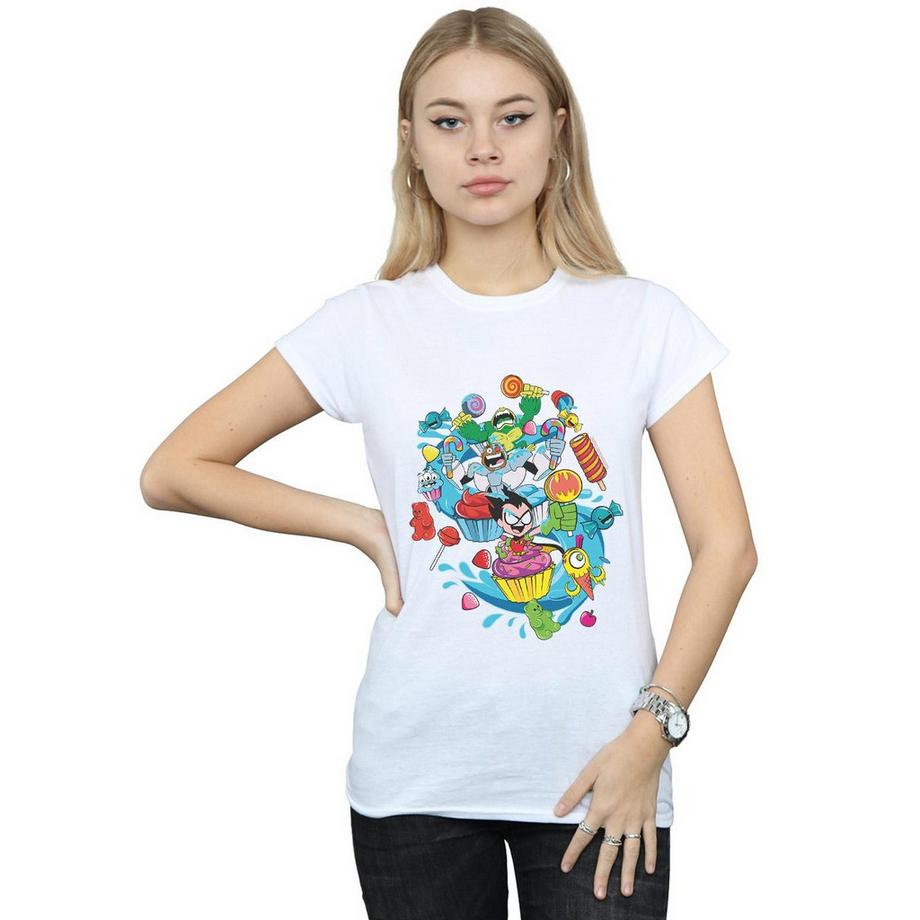 DC COMICS Teen Titans Go Candy Mania T-Shirt  