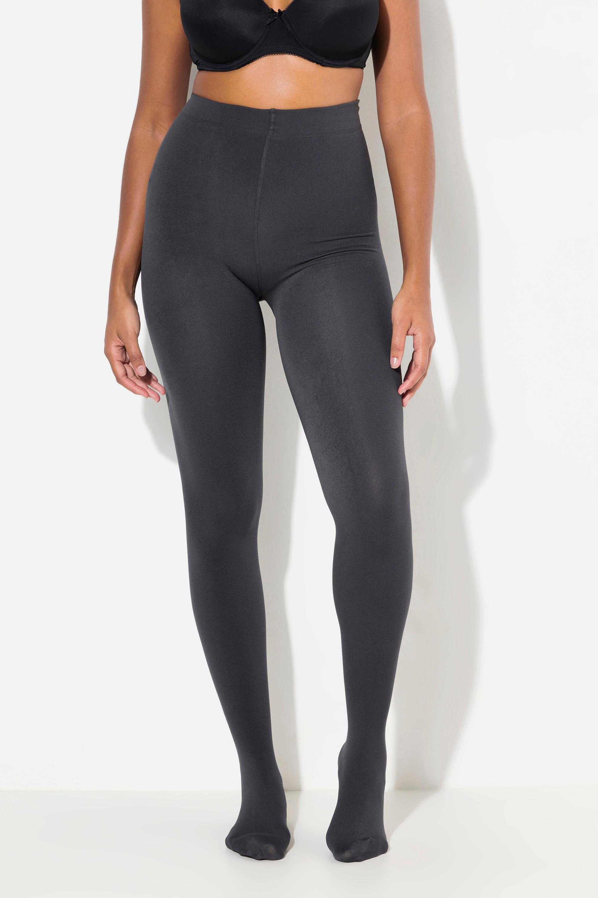 Ulla Popken  Collant thermique chaud, matière stretch confortable 