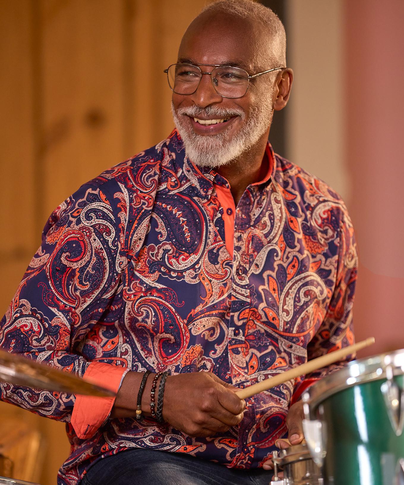 Joe Browns Langarmhemd Paisley Muster  