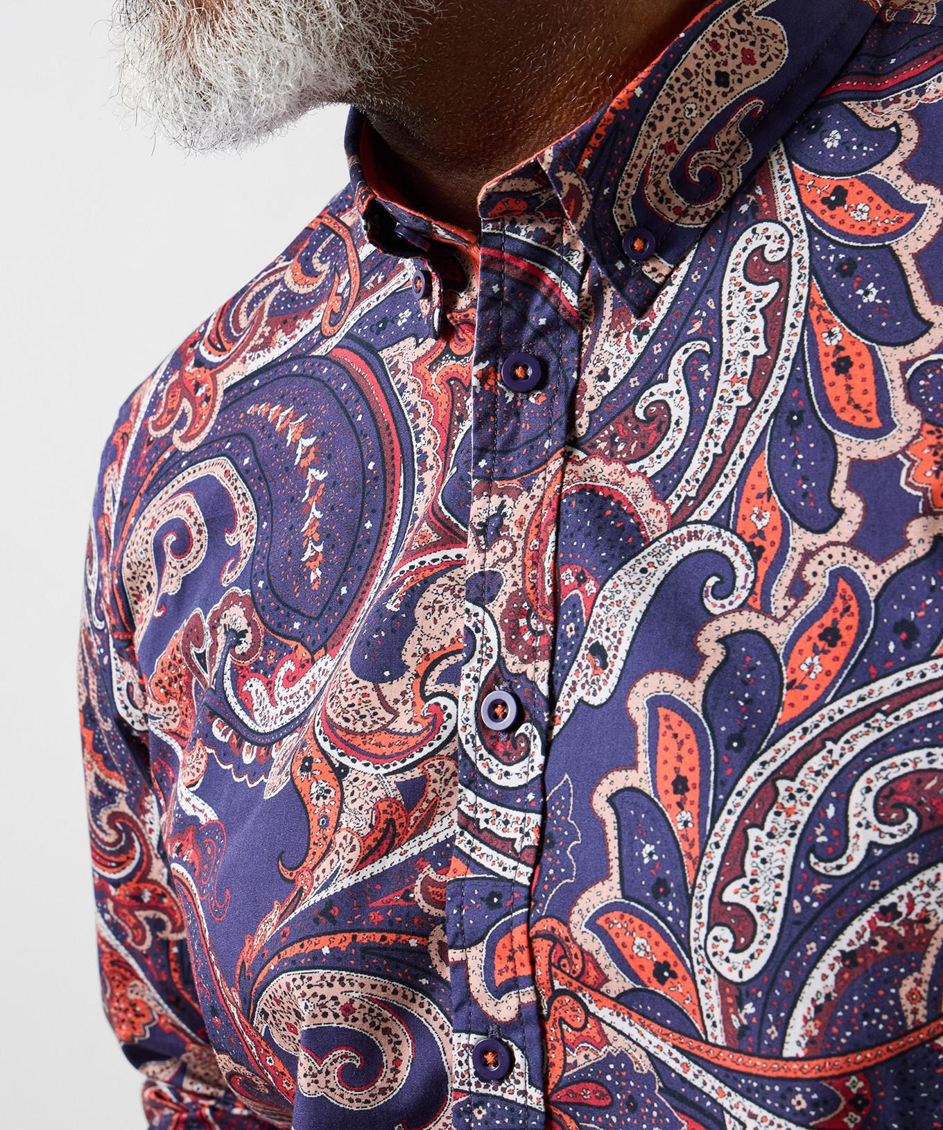 Joe Browns Langarmhemd Paisley Muster  