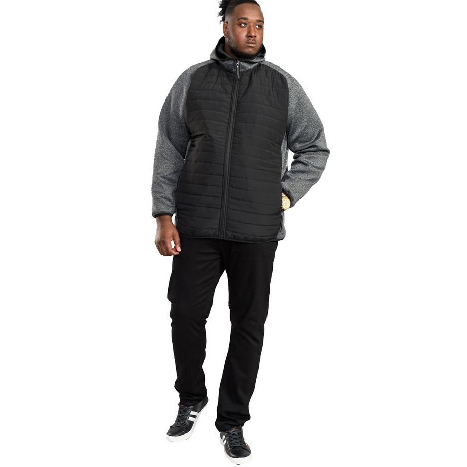 Duke Highampton Steppjacke mit Kapuze  