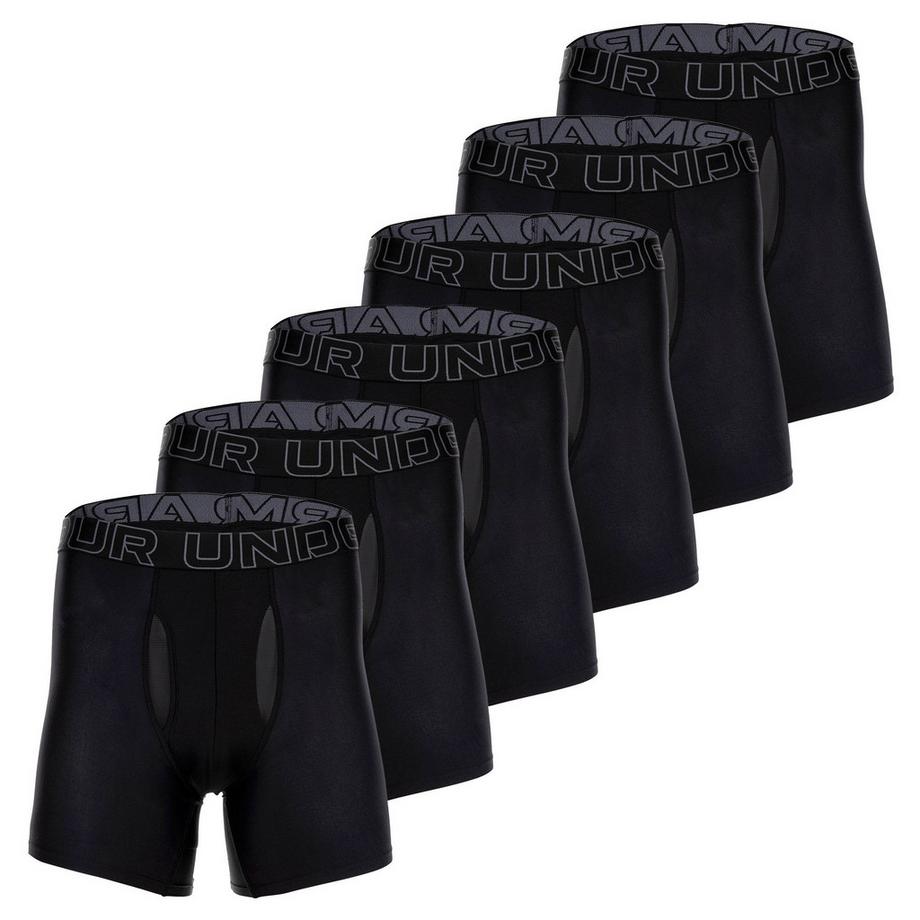 Boxer Uomini Confezione da 6 Aderente alla figura-UA PERFORMANCE TECH - SOLID 6 IN 6PK
