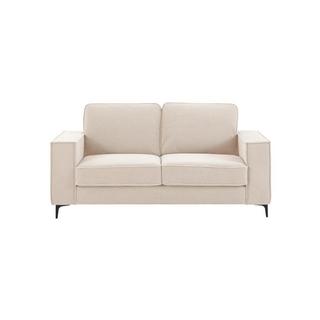 Vente-unique Sofa 2-Sitzer - Cord - Beige - OLMEDA  