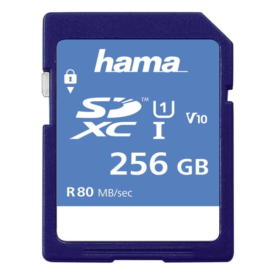 hama  Hama 00123997 Speicherkarte 256 GB SDXC UHS-I Klasse 10 