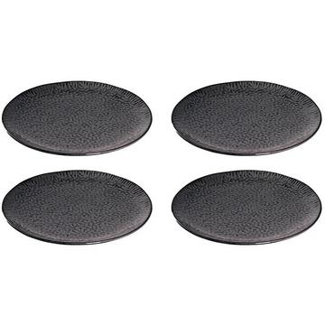 Platzteller Matera 32cm Anthrazit (4Teile)