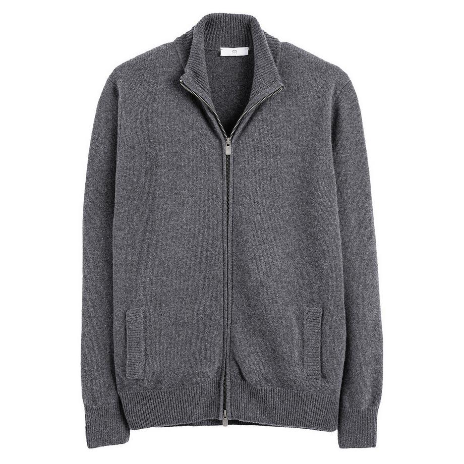 La Redoute Collections Cardigan in lambswool lavorato a maglia  