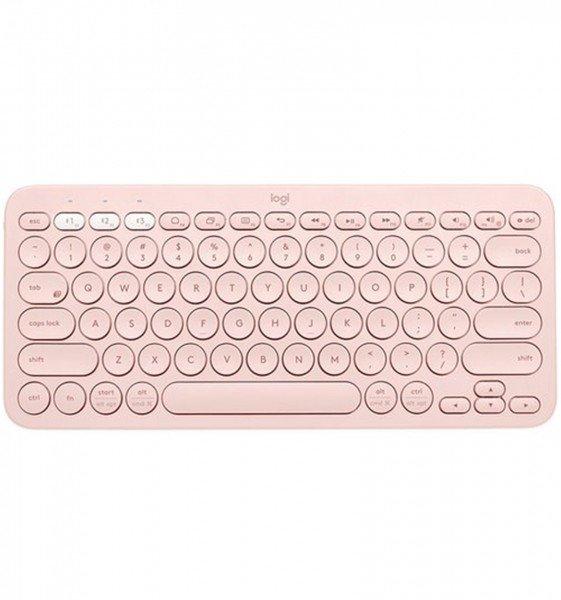 Logitech  K380 Multi-Device tastiera Bluetooth QWERTZ Tedesco Rosa 