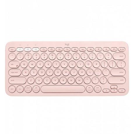 Logitech  K380 Multi-Device tastiera Bluetooth QWERTZ Tedesco Rosa 