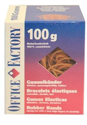 SMART OFFICE SMART OFFICE Gummibänder 80mmx1.3mm 601118 Naturkautschuk 100g  