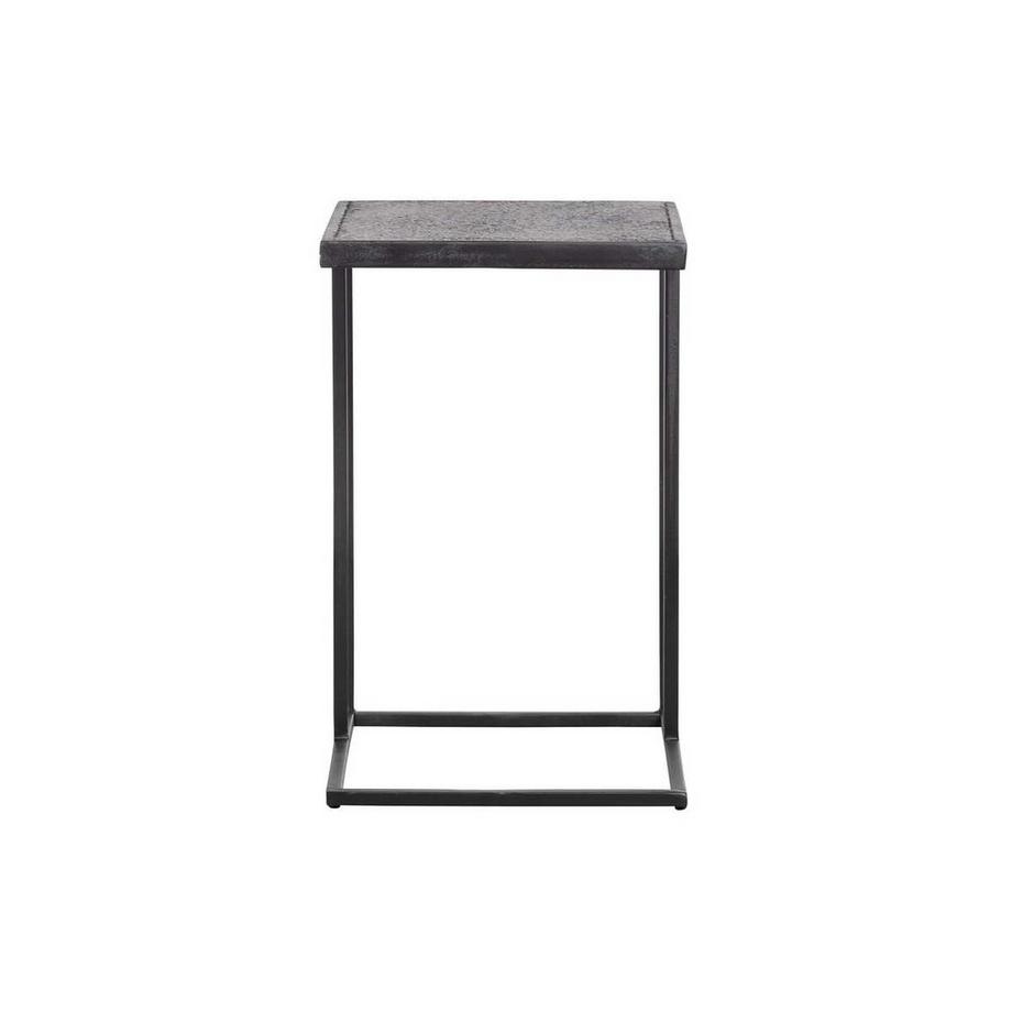 mutoni Table d&#039;appoint Febe en forme de U métal noir  