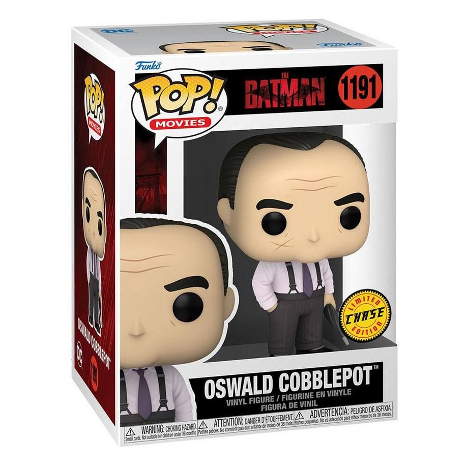 Funko  Figurine  Pop Movies The Batman Oswald Cobblepotâ„¢ with Chase 