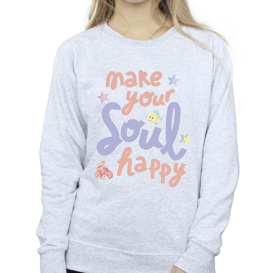 Disney The Little Mermaid Happy Sweatshirt  