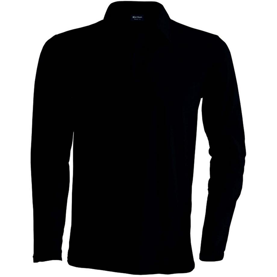 langärmeliges polo-shirt