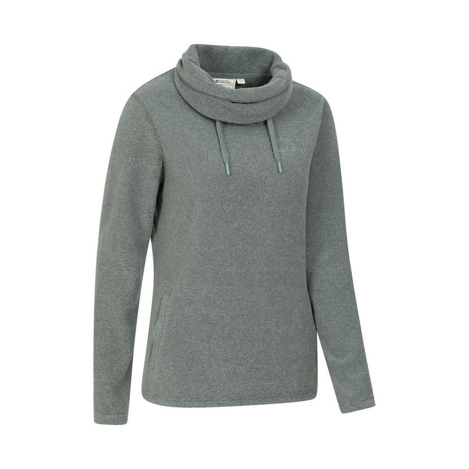 Mountain Warehouse Hebridean Fleece Oberteil Wasserfallausschnitt  