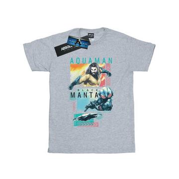 Aquaman Character Tiles TShirt