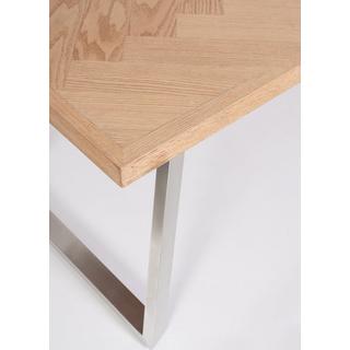 mutoni Table Dukat argent naturel 180x90  