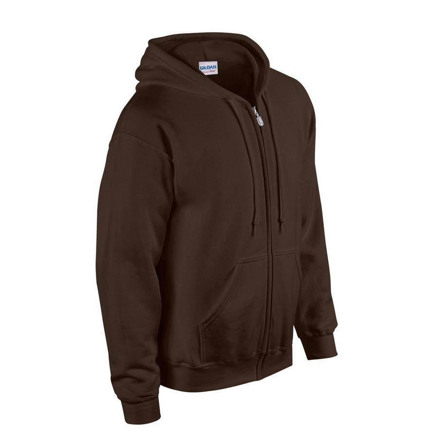 Gildan Felpa Con Cappuccio E Zip Intera  