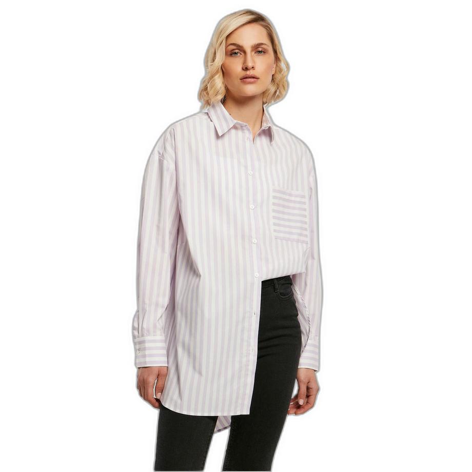 URBAN CLASSICS Daenhed Oversized Stripe Camicia  