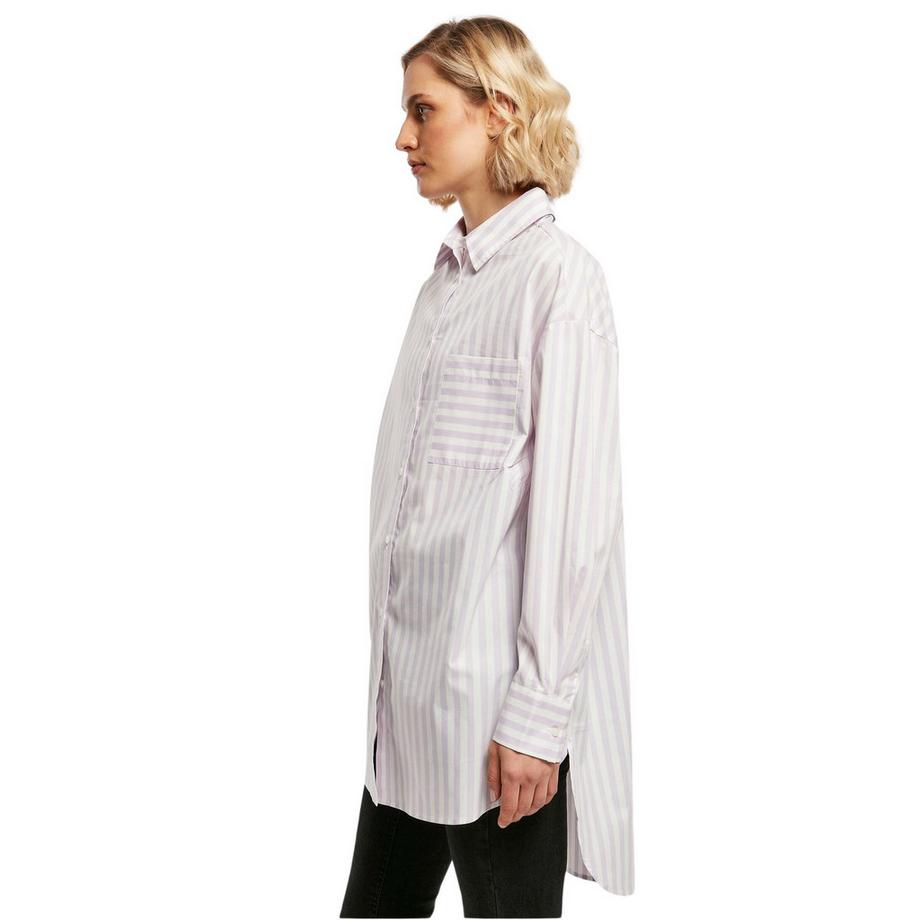 URBAN CLASSICS Daenhed Oversized Stripe Camicia  