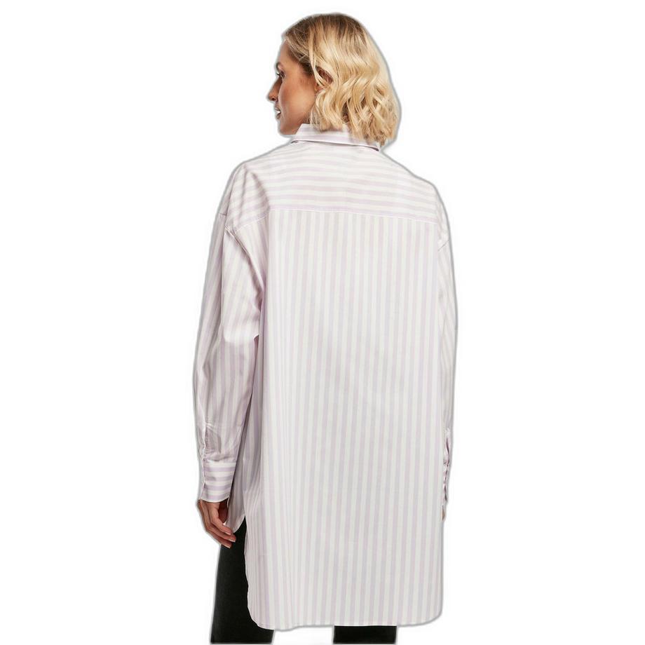 URBAN CLASSICS Daenhed Oversized Stripe Camicia  