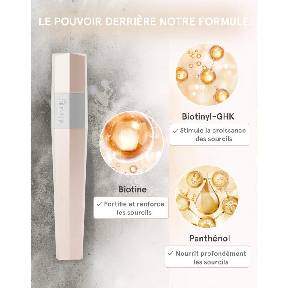 ROSEGOLD  ROSEBROW ADVANCED - Sérum de croissance pour sourcils 