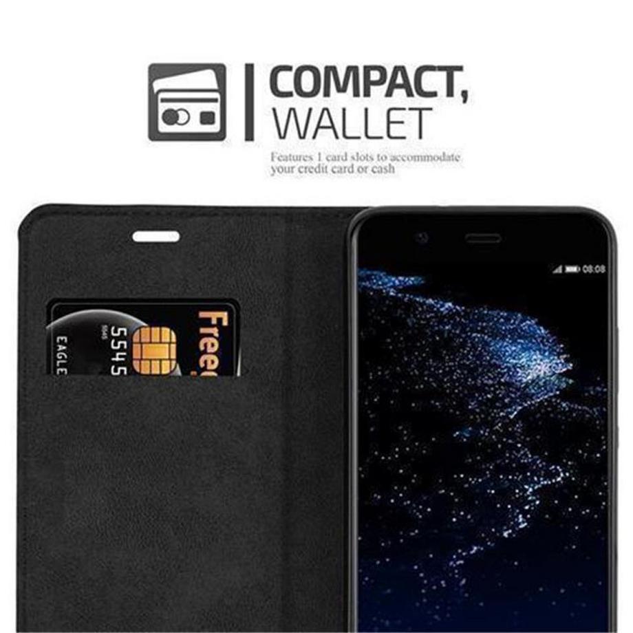 Cadorabo  Hülle für Huawei P10 PLUS Magnetverschluss, Kartenfach 