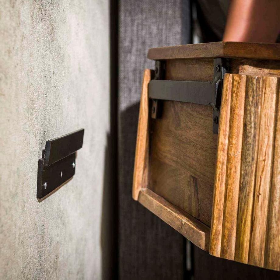 mutoni Table de chevet Wave ronde  