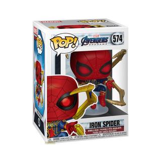 Funko  Figura POP Marvel Avengers Endgame Iron Spider con Nano Gauntlet 