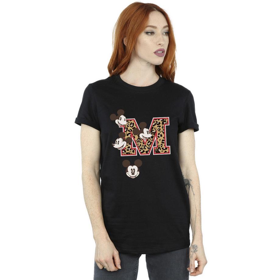 MICKEY MOUSE Leopard Print T-Shirt  