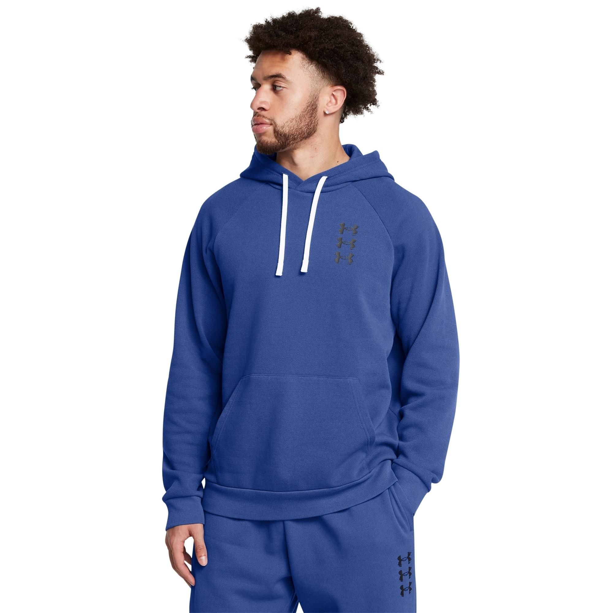 UNDER ARMOUR  kapuzensweatshirt rival fleece sliced 'n diced 