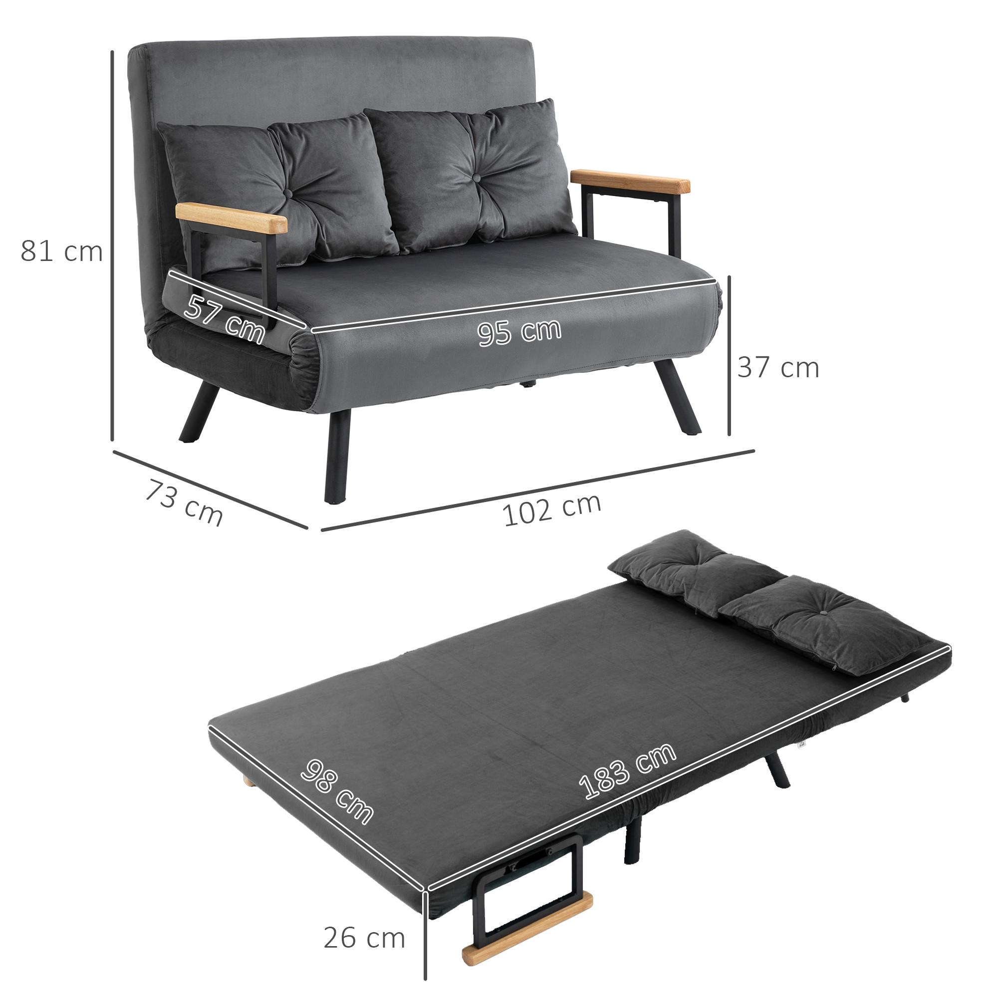 HOMCOM Schlafsofa  