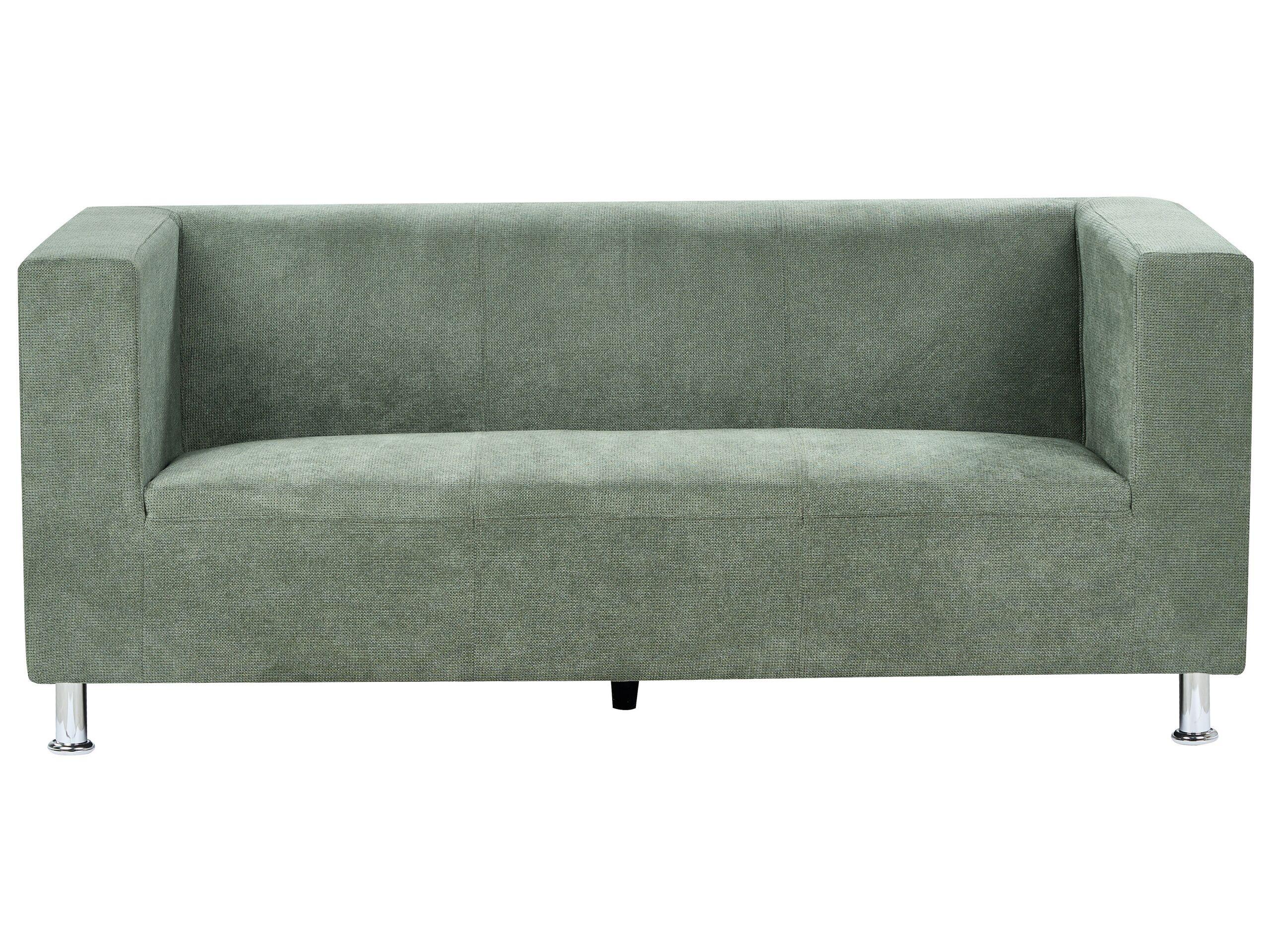 Beliani 3 Sitzer Sofa aus Chenillegewebe Modern FLORO  