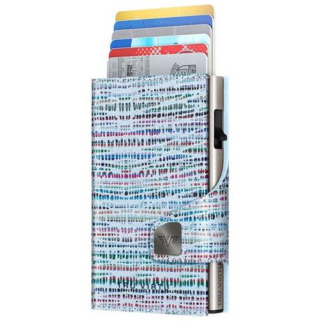 Tru Virtu CLICK & slide Bamboo Blue Portemonnaie  