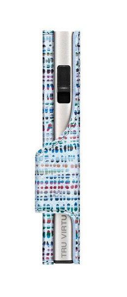 Tru Virtu CLICK & slide Bamboo Blue Portefeuille  