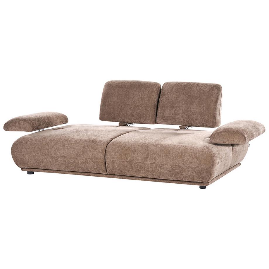 Beliani Canapé 3 places en Tissu Moderne NACKA  