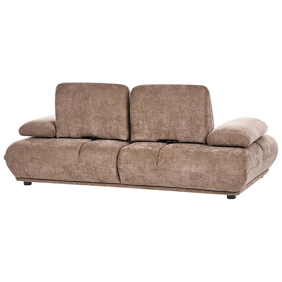 Beliani Canapé 3 places en Tissu Moderne NACKA  