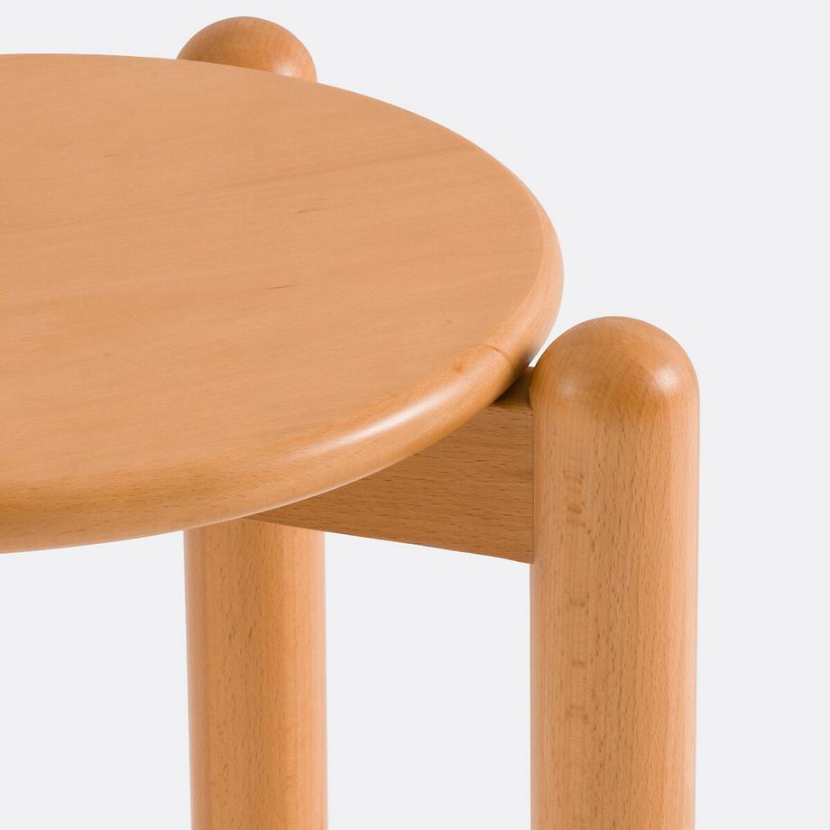 La Redoute Intérieurs Hocker Buche massiv  