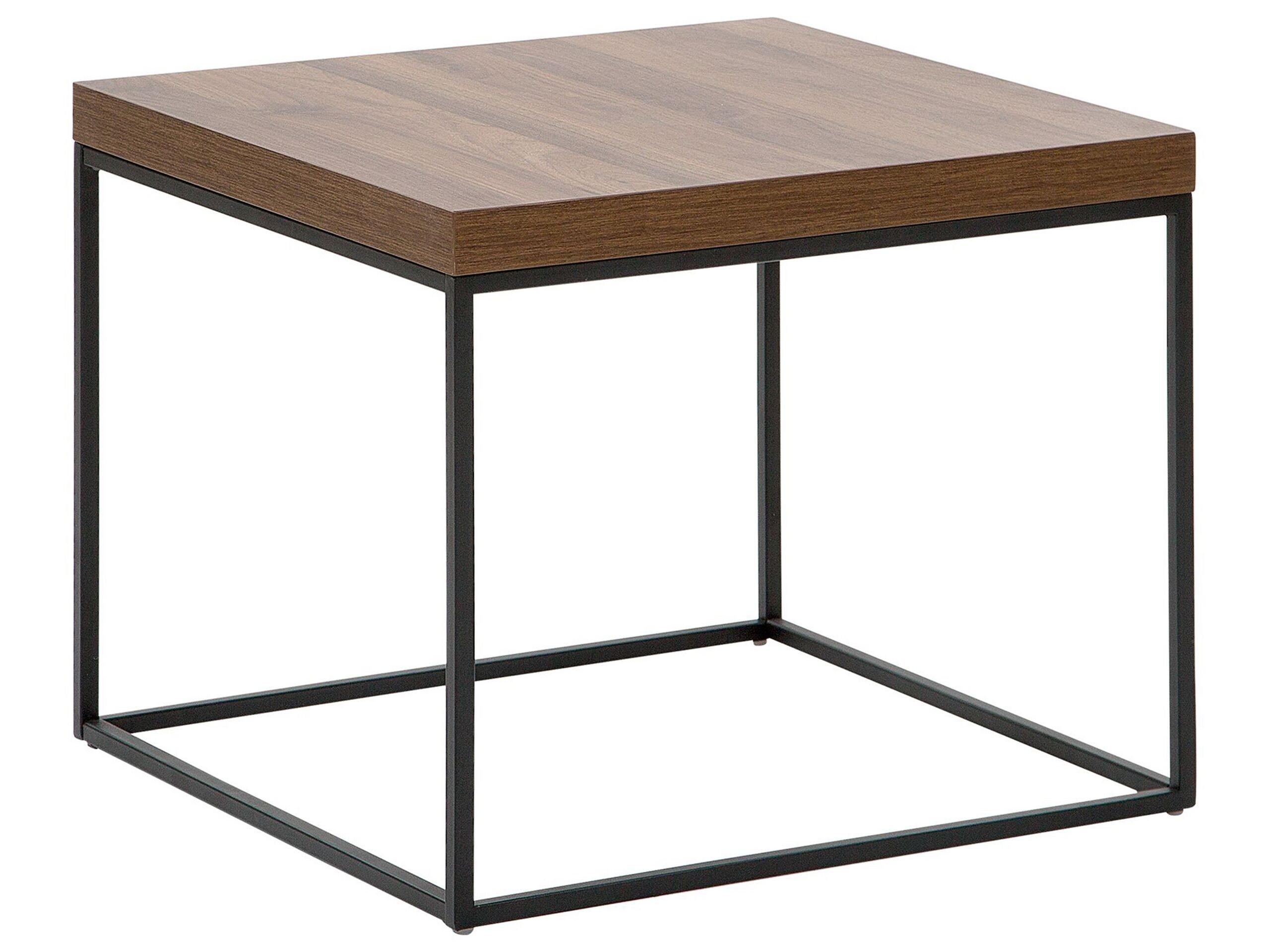 Beliani Table d'appoint en MDF Industriel DELANO  