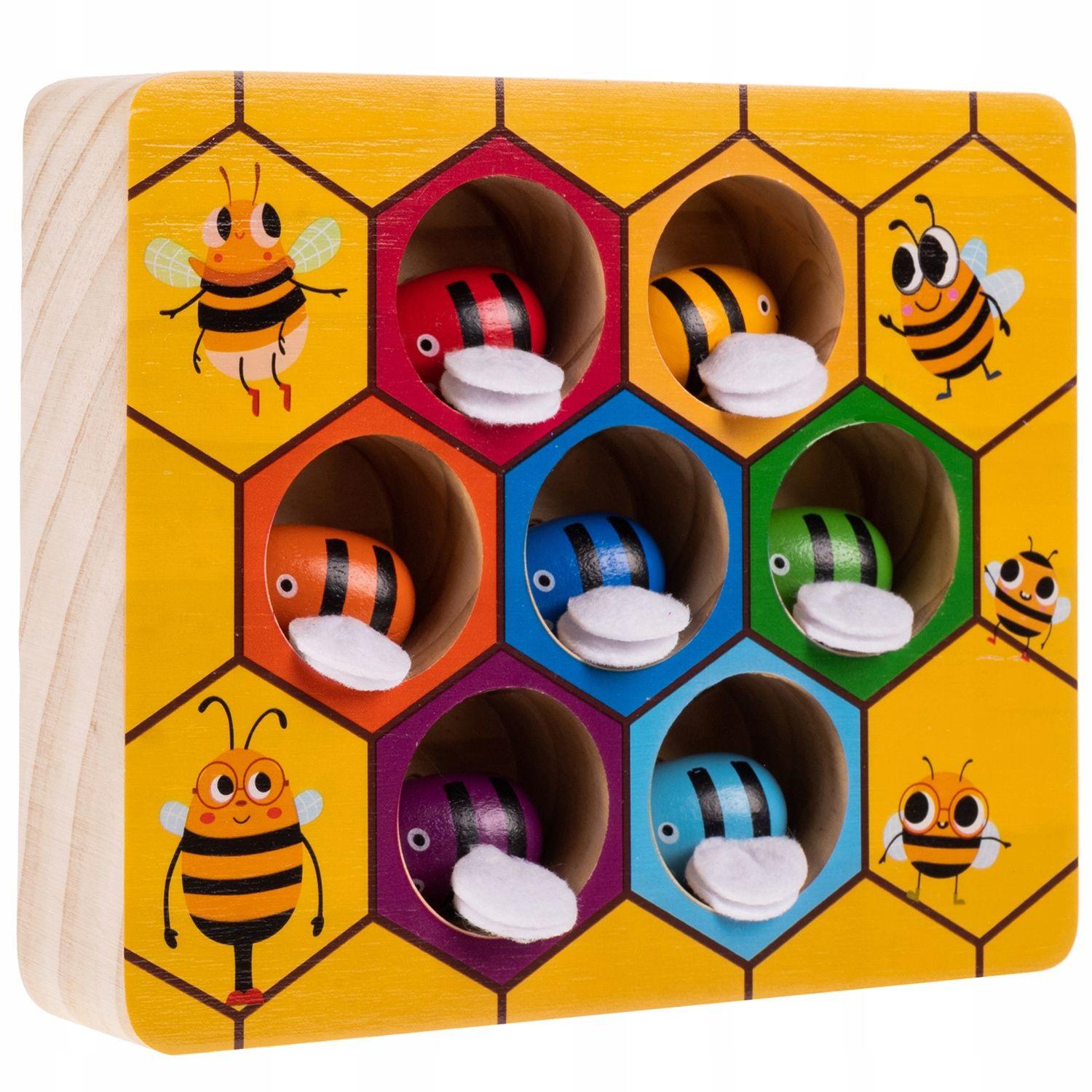 Kruzzel  Spiele aus Holz – Bienen fangen – Honigkuchen 